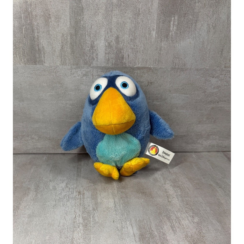 Disney Parks Pixar For the Birds Blue Bird Plush Disneyland Walt Disney World